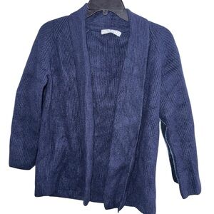 Vince Navy Blue Women's Wool & Cashmere Sweater Size Small